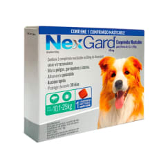 NEXGARD 10 A 25 KG 1 COMPRIMIDO