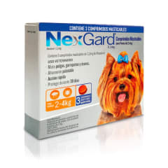 NEXGARD 2 A 4 KG 3 COMPRIMIDOS