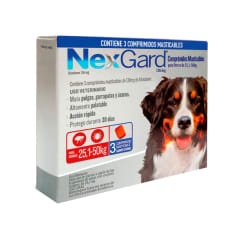 NEXGARD 25 a 50 kg 3 COMPRIMIDOS