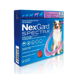 NEXGARD SPECTRA  15.1 A 30 KG 3 COMPRIMIDOS
