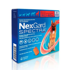 NEXGARD SPECTRA 30.1 A 60 KG 3 COMPRIMIDOS