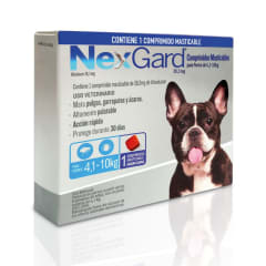 NEXGARD 4 A 10 KG 1 COMPRIMIDO