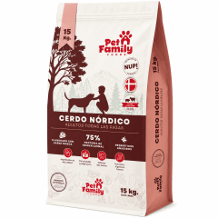PET FAMILY CERDO NORDICO 15KG