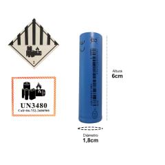 Batería de Litio 18650 2550mAh EVE