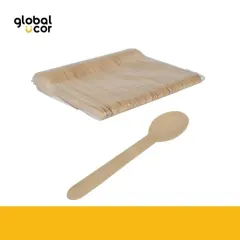 Bolsa con 100 cucharas de madera de Abedul