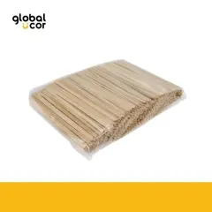 Bolsa con 1.000 palitos revolvedores de madera de Pino