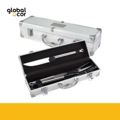 Deluxe BBQ Set Metálico