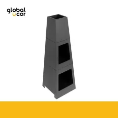 Chimenea Nordic para exterior