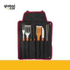 Delantal BBQ con 9 Herramientas