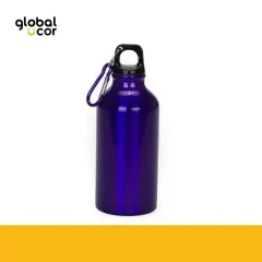 Botella Deportiva de Aluminio 420cc Morado