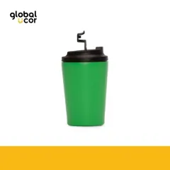 Mug térmico metálico doble pared NORWAY 355cc.Verde