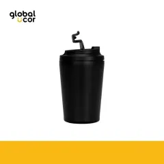 Mug térmico metálico doble pared NORWAY 355cc.Negro