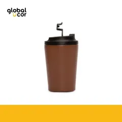 Mug térmico metálico doble pared NORWAY 355cc. Cafe