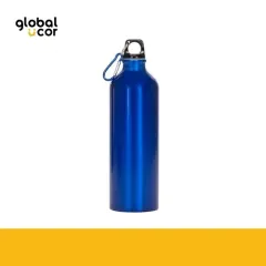 Botella Deportiva de Aluminio 800cc Azul