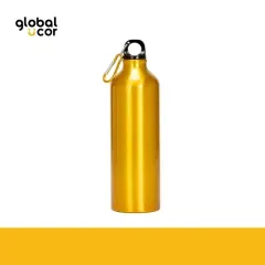 Botella Deportiva de Aluminio 800cc Dorado