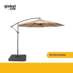 Quitasol lateral colgante Banana Ø3M Beige