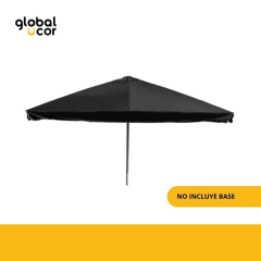 Quitasol gigante 4x4M Negro