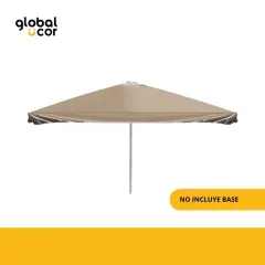Quitasol gigante 4x4M Beige