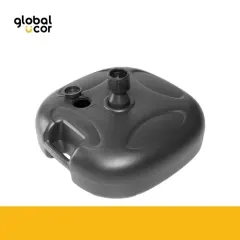 Base plástica rellenable