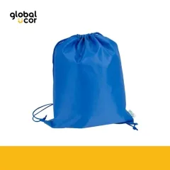 Mochila tipo Morral en tela RPET Azul