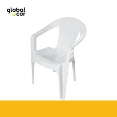 Silla Plástica Milán Blanco