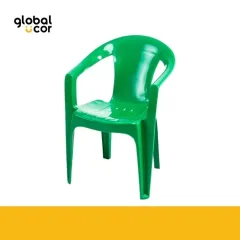 Silla Plástica Milán Verde