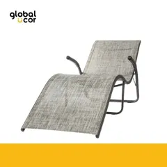 Reposera Beach Gris