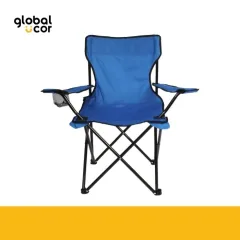 Silla plegable de Camping Azul