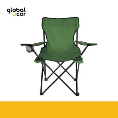 Silla plegable de Camping Verde
