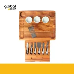 Tabla de Quesos con 12 Herramientas