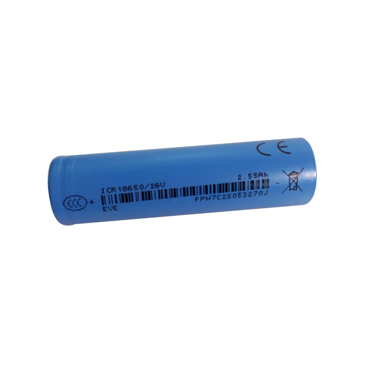 Batería de Litio 18650 2550mAh EVE3