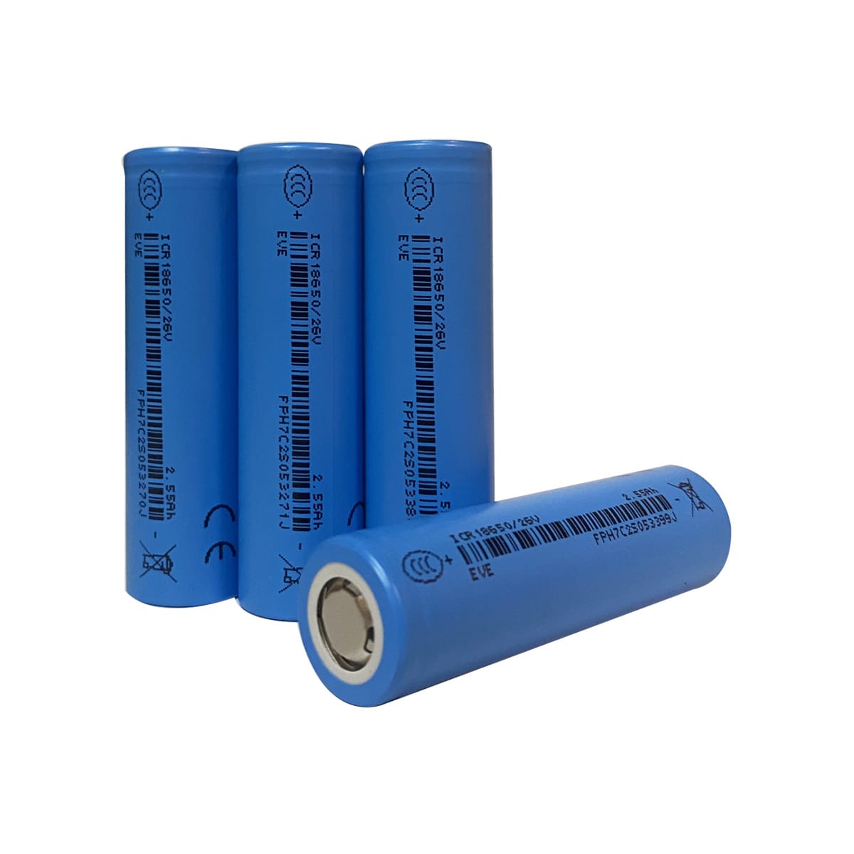 Batería de Litio 18650 2550mAh EVE4