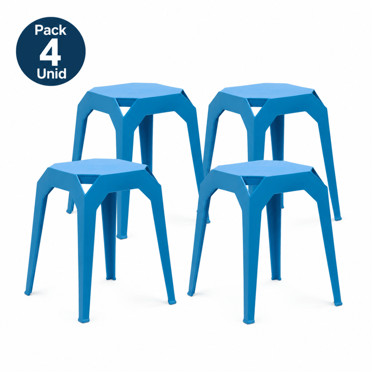 Pack 4 Pisos Apilables Azul1
