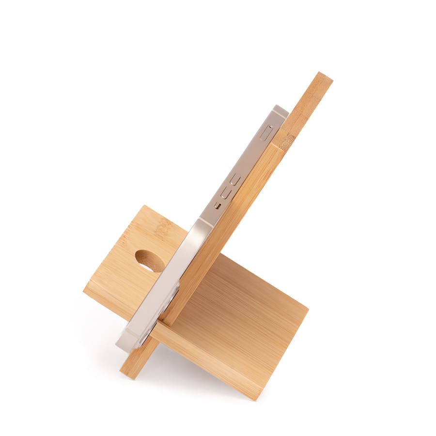 Base Soporte Bamboo YANGTZE para Tablet y Celular4