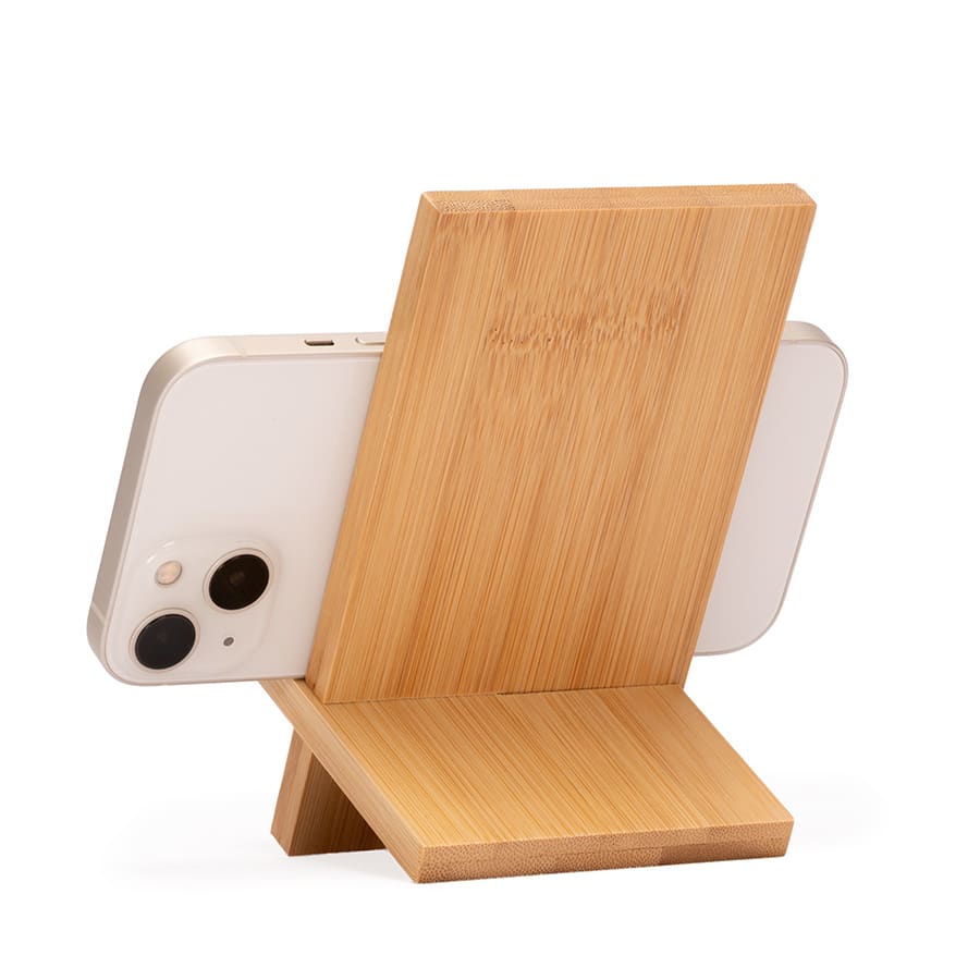 Base Soporte Bamboo YANGTZE para Tablet y Celular6