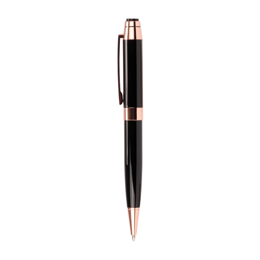 Set de Escritura THORTON negro con detalles encobrizados6
