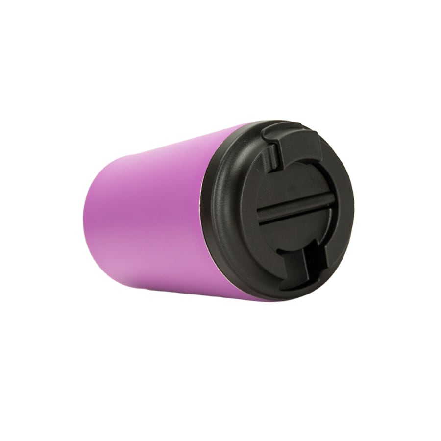 Mug térmico metálico doble pared NORWAY 355cc.Morado2