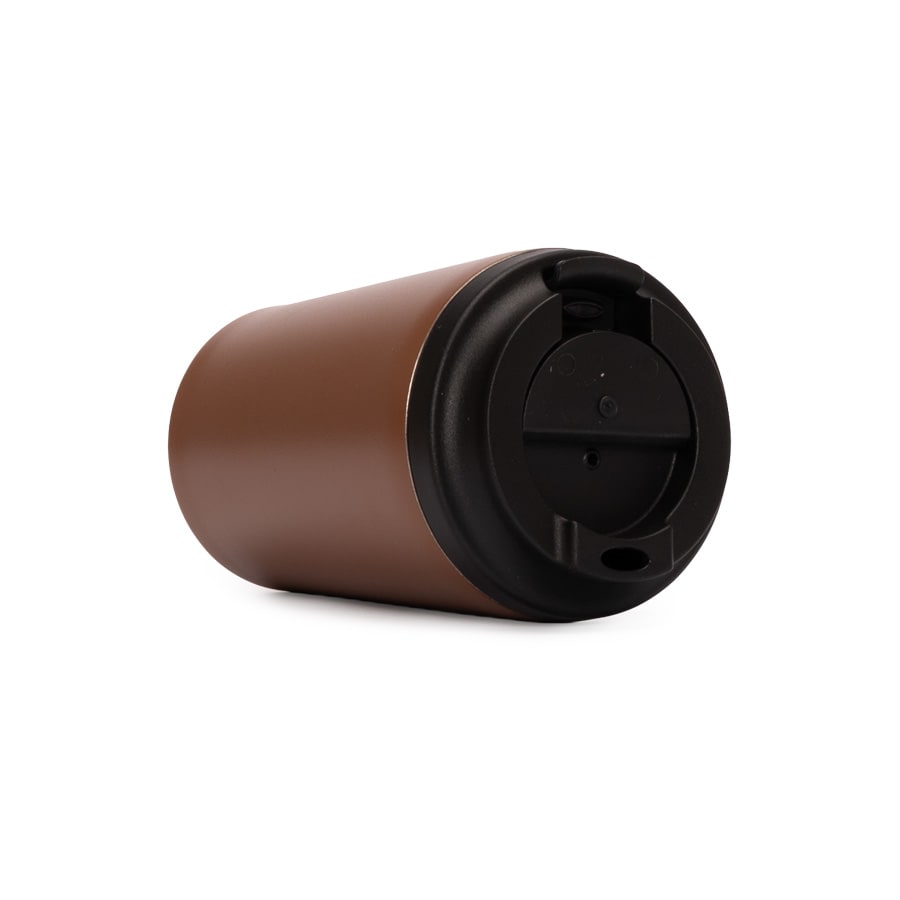 Mug térmico metálico doble pared NORWAY 355cc. Cafe2