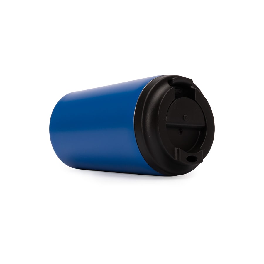 Mug térmico metálico doble pared NORWAY 355cc. Azul2