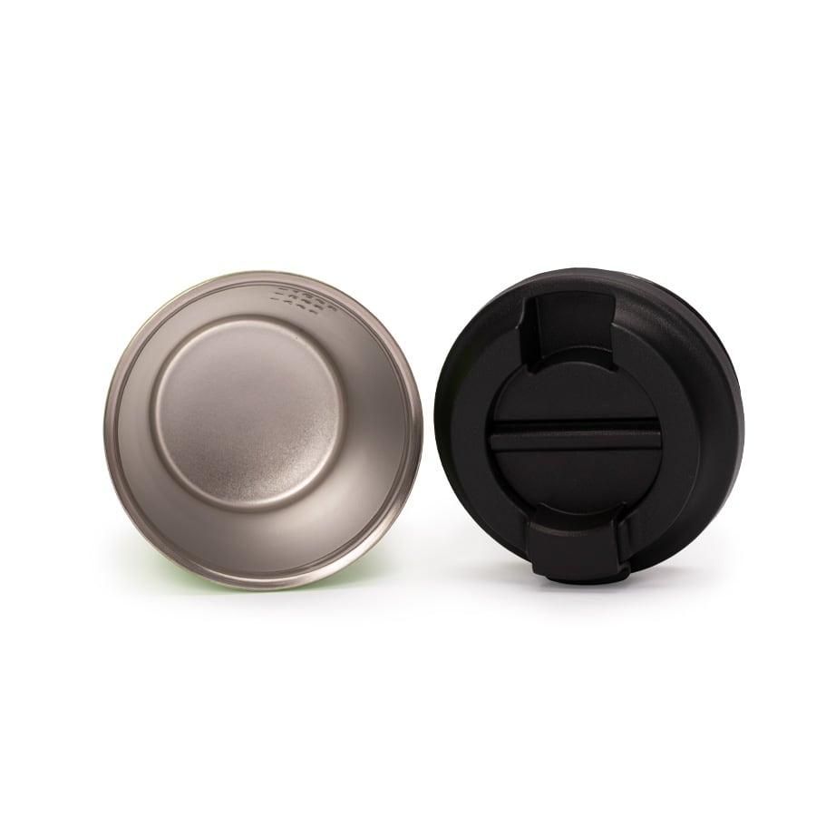 Mug térmico metálico doble pared NORWAY 355cc. Verde Claro4