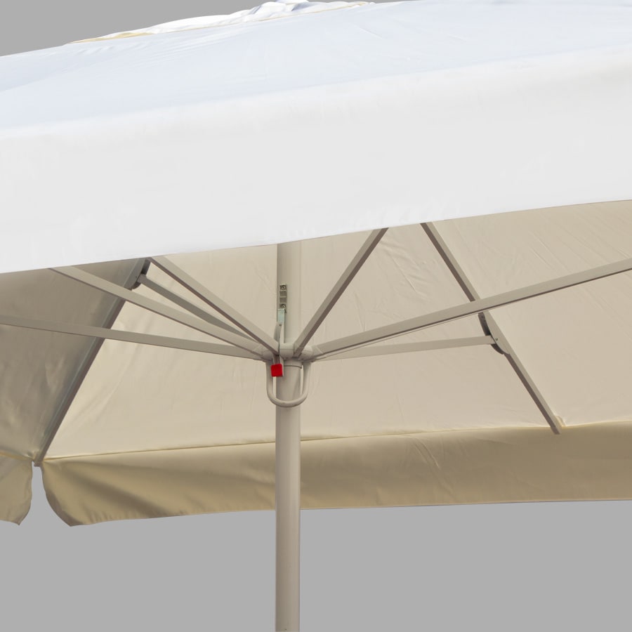 Quitasol gigante 4x4M Blanco1