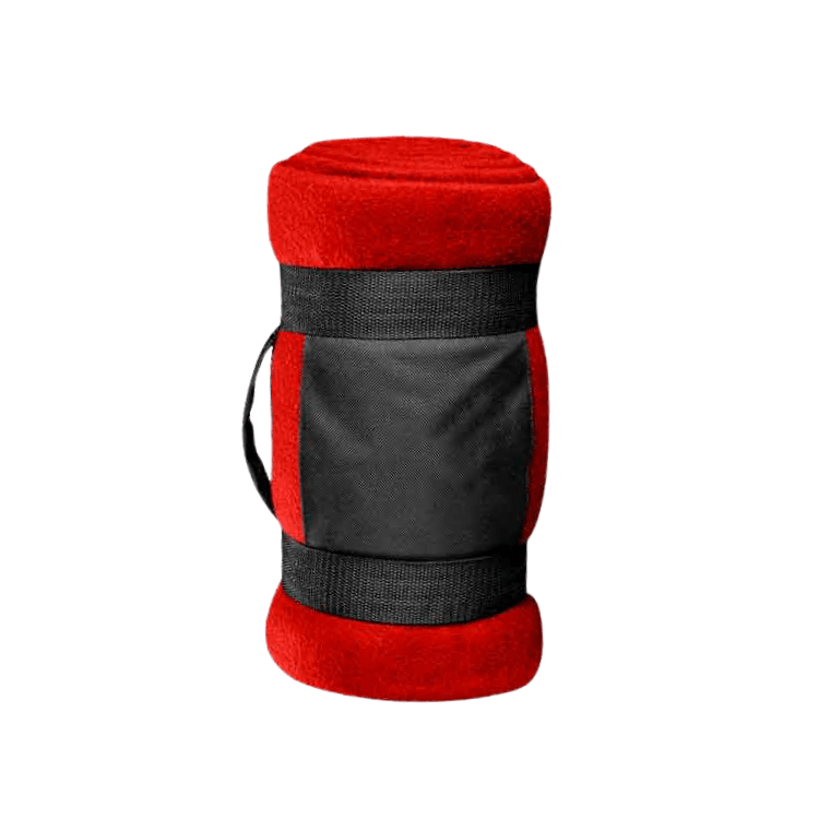 Manta de Polar Anti-peeling Rojo1