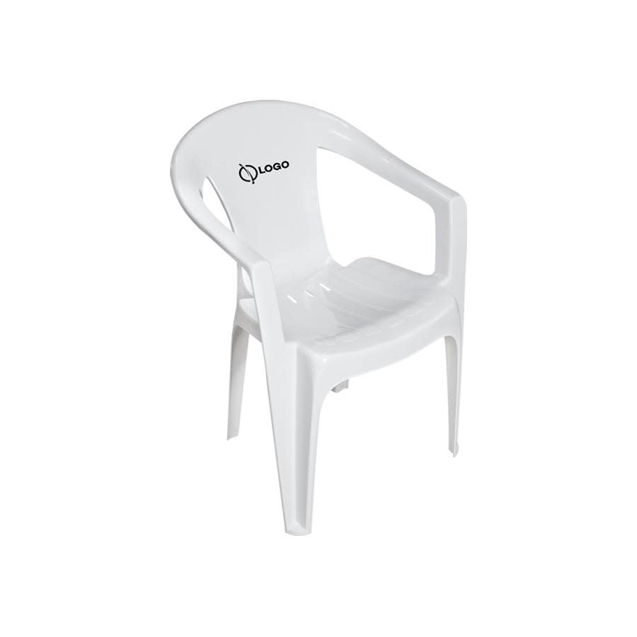 Silla Plástica Milán Blanco3