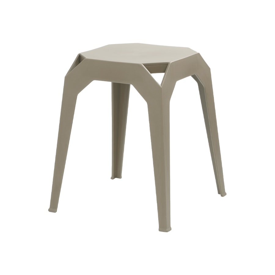 Piso apilable de plástico rígido Beige3