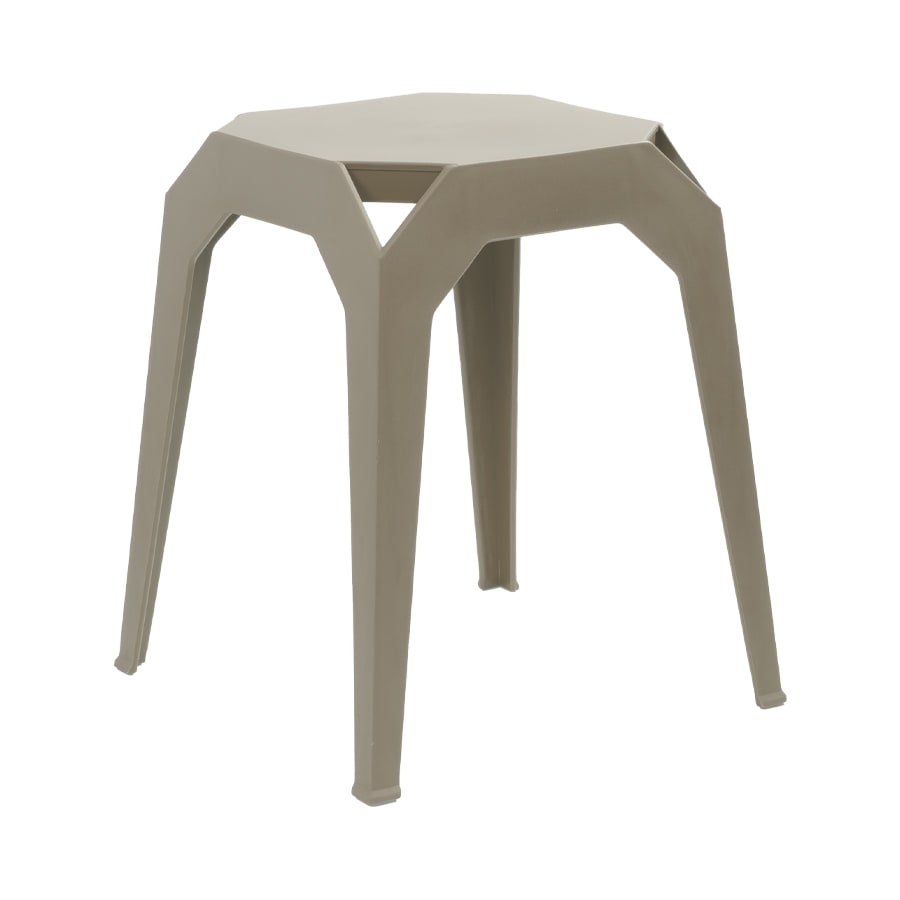 Piso apilable de plástico rígido Beige1