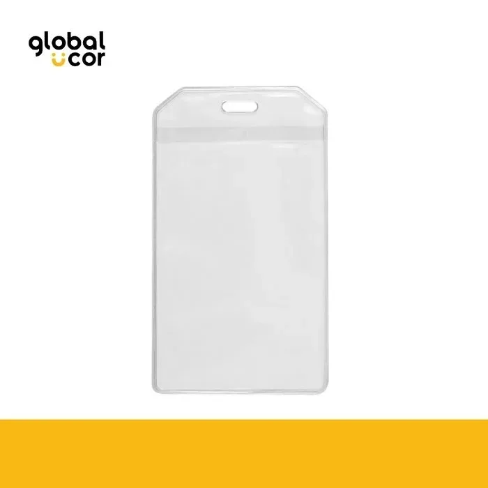 Porta Credencial PVC Clear1
