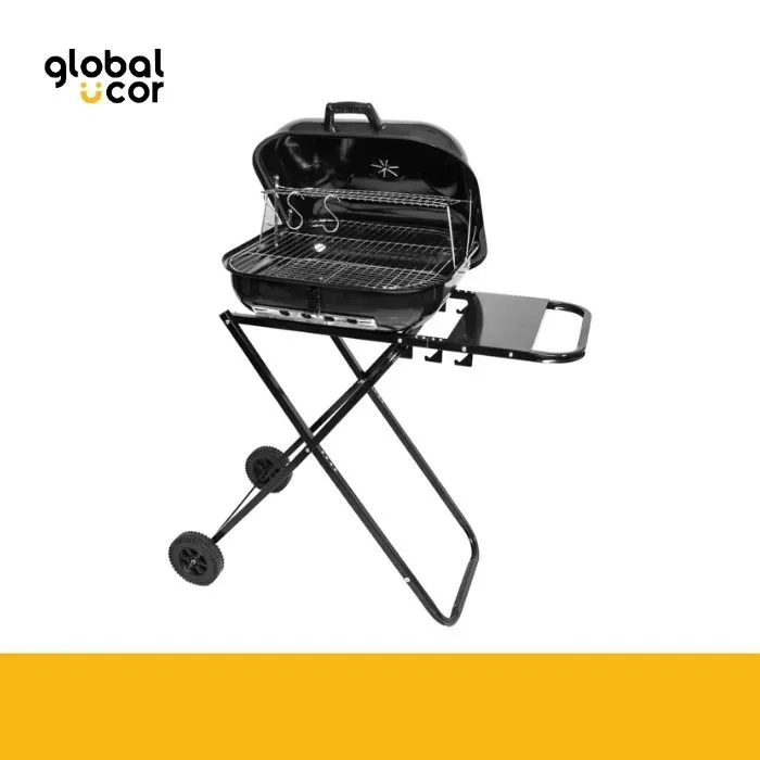 Parrilla plegable con Ruedas1