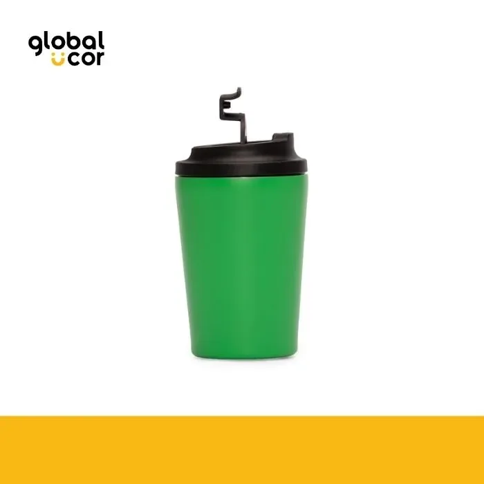 Mug térmico metálico doble pared NORWAY 355cc.Verde1