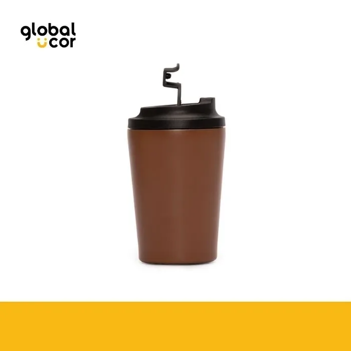 Mug térmico metálico doble pared NORWAY 355cc. Cafe1