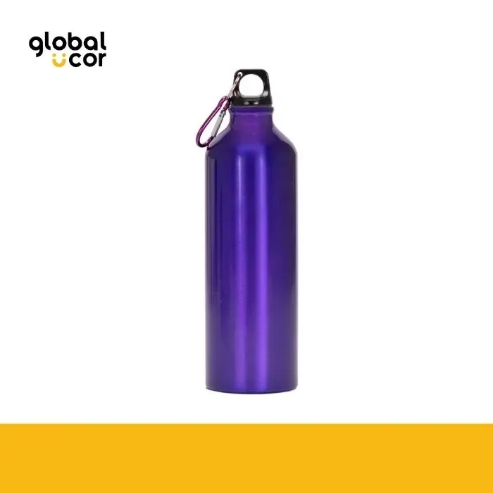 Botella Deportiva de Aluminio 800cc Morado1